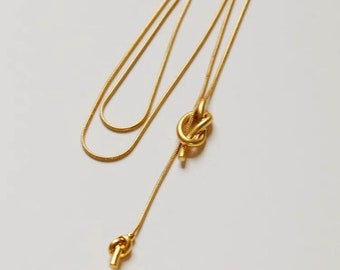 Algerian Love Knot Necklace Love Knot Necklace Etsy
