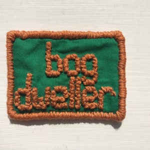 Bog Dweller - Sew-on Patch (Made to Order)