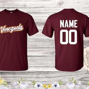 Venezuela Baseball Team Shirt, HTV