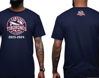 Tiburones de la Guaira 2024 Champions Shirt, Venezuela Baseball