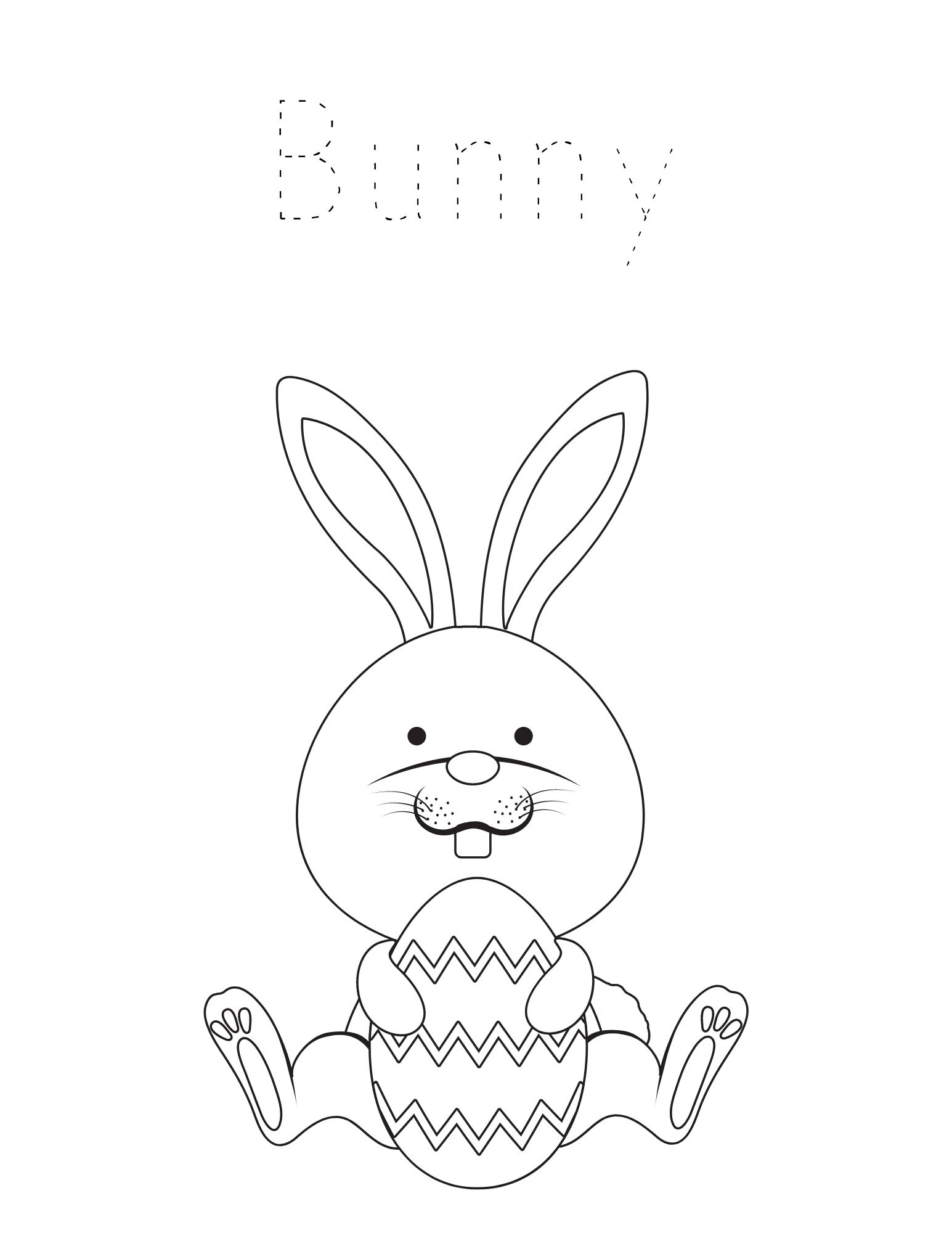 Easter Coloring Book Digital - Etsy