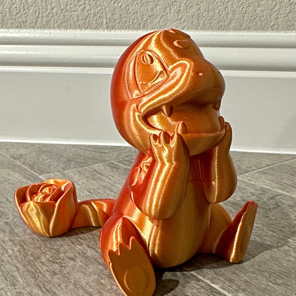 Valentines Day Charmander Inspired Fanart | Designed by Scrazyone | Perfect for Pokémon Collectors