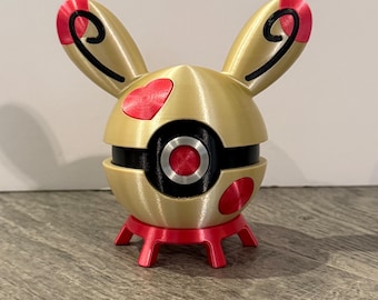 Custom Valentines Day Inspired Spinda Pokeball Fanart