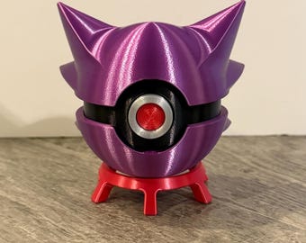 Custom Haunter Inspired Pokeball Fanart
