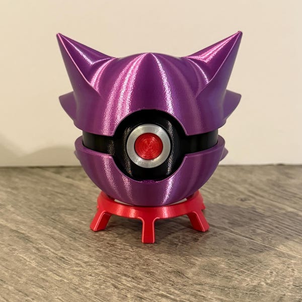 Custom Haunter Inspired Pokeball Fanart