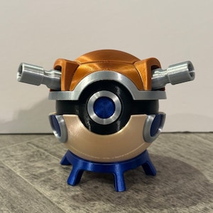 Blastoise Pokeball Inspired Handmade 3DPrinted Fanart