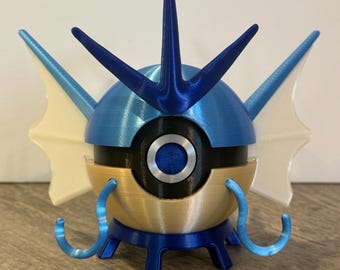 Custom Gyarados Inspired Pokeball Fanart