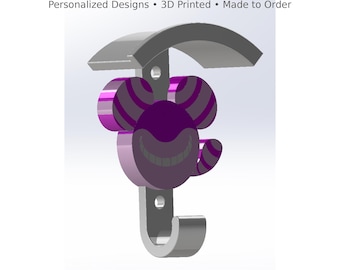 Custom Loungefly Wall Hook | Personalized Bag & Ear Display (3D Printed)