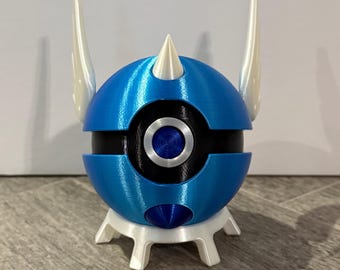 Custom Dragonair Inspired Pokeball Fanart