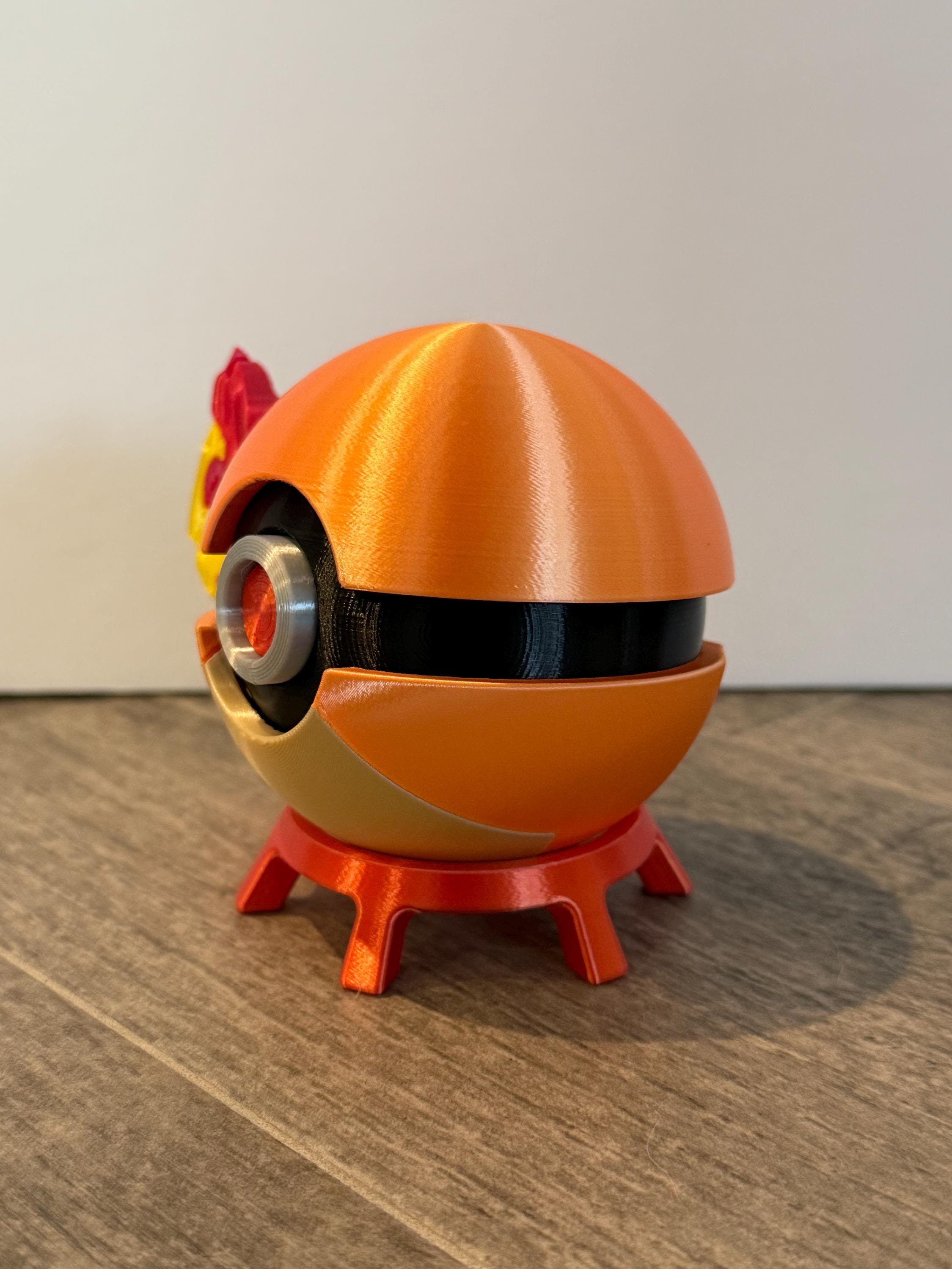Custom Charmander Evolution Line Inspired Pokeball Fanart - Etsy
