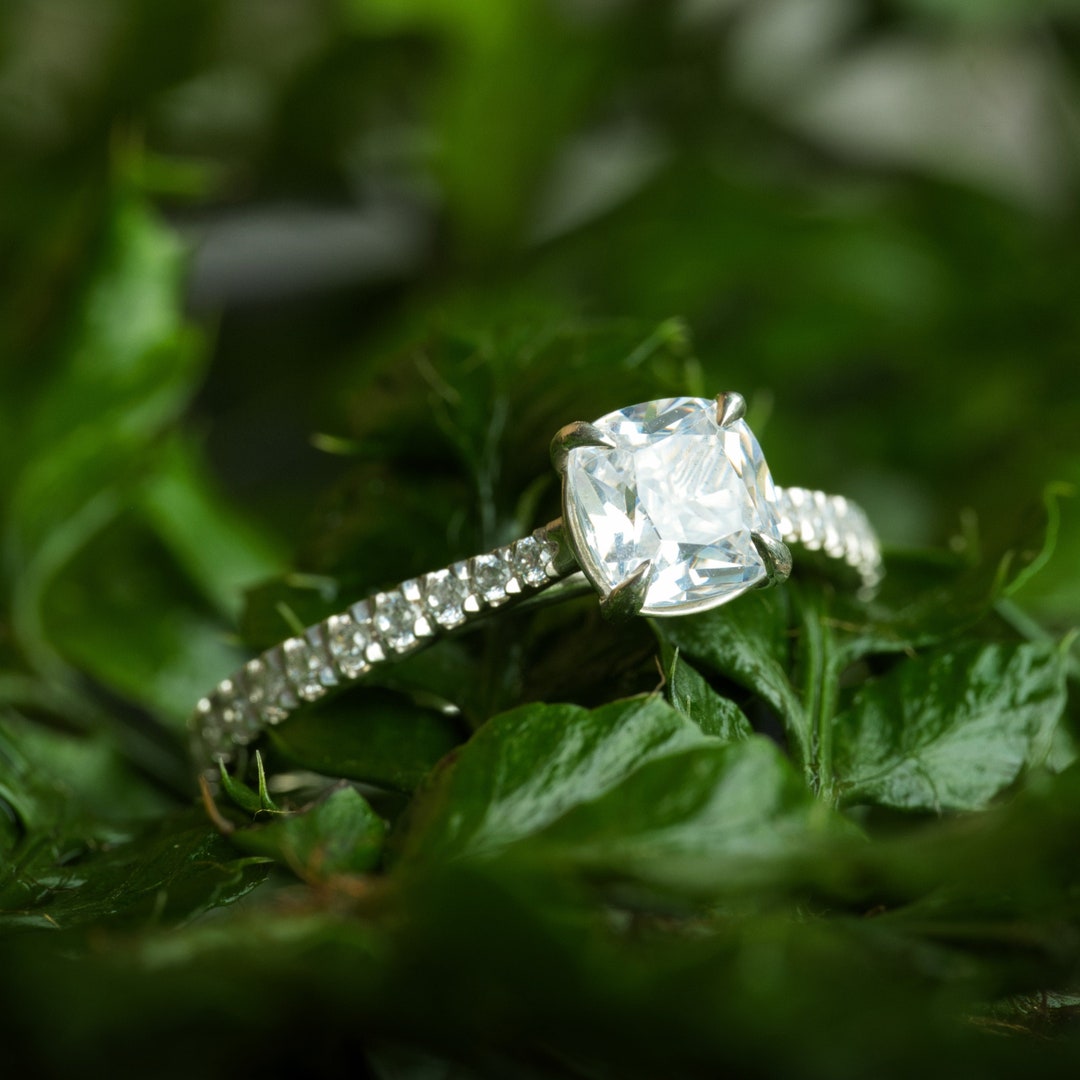 Diamond Rings That Real The Mt. Rainier 14K Diamond Ring, Real Natural Diamond Ring, Real Gold ...