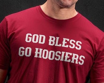 God Bless Indiana Football Unisex Jersey T-Shirt