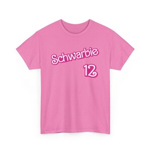 T-shirt Phillies Kyle Schwarber « Schwarbie », chemise de fans de Philadelphie, chemise de baseball de Philadelphie, t-shirt unisexe de fans de sport de Philadelphie, Schwarbomb Azalea