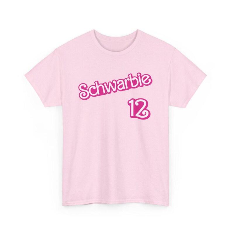T-shirt Phillies Kyle Schwarber « Schwarbie », chemise de fans de Philadelphie, chemise de baseball de Philadelphie, t-shirt unisexe de fans de sport de Philadelphie, Schwarbomb Light Pink
