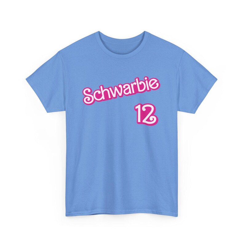 T-shirt Phillies Kyle Schwarber « Schwarbie », chemise de fans de Philadelphie, chemise de baseball de Philadelphie, t-shirt unisexe de fans de sport de Philadelphie, Schwarbomb Carolina Blue
