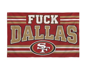 Fuck Dallas Double Sided Flag