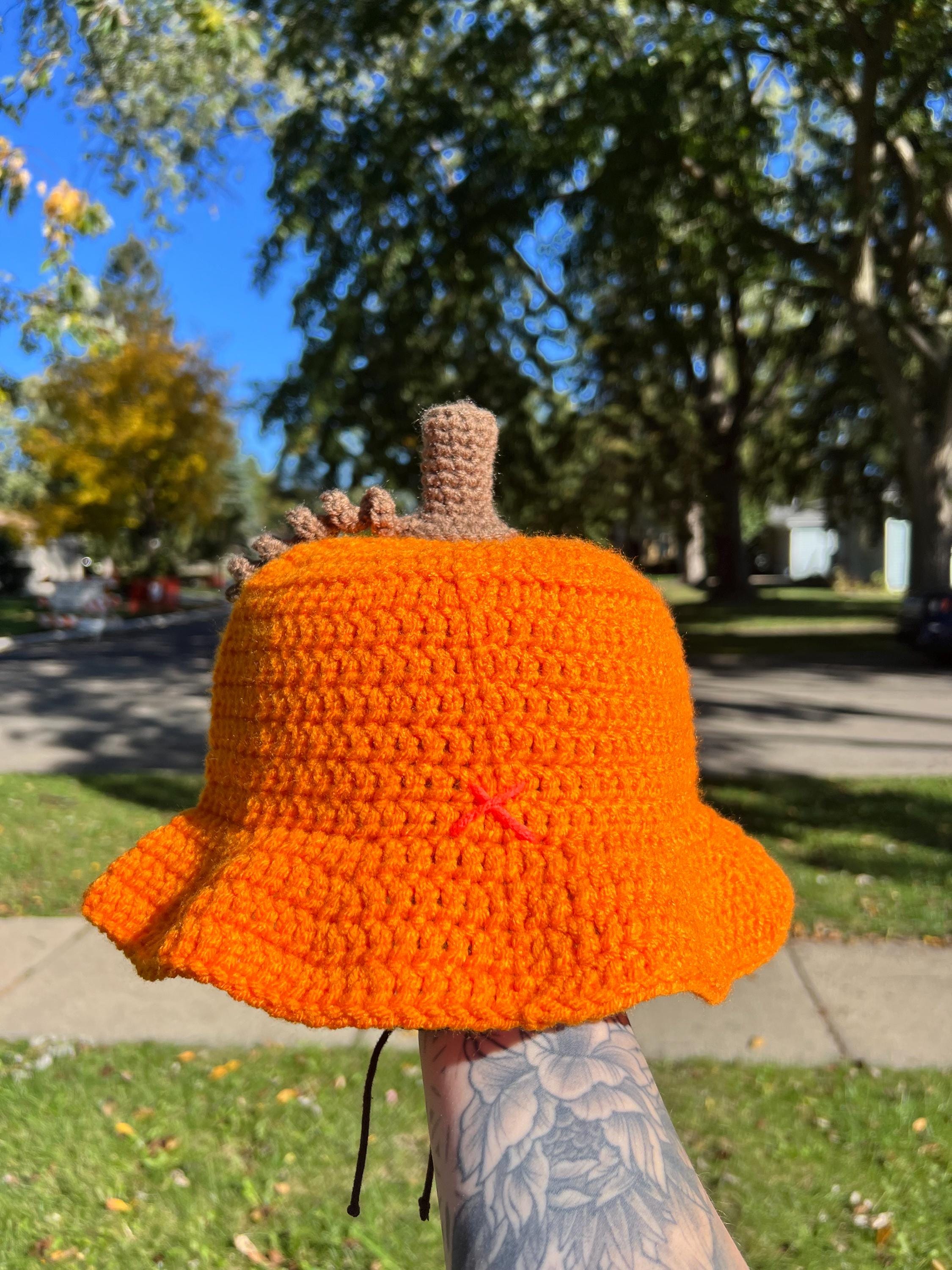 Subtronics Pumpkin Cyclops Bucket Hat - Etsy