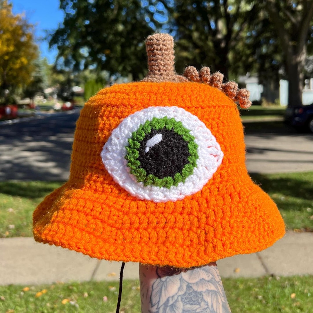Subtronics Pumpkin Cyclops Bucket Hat - Etsy