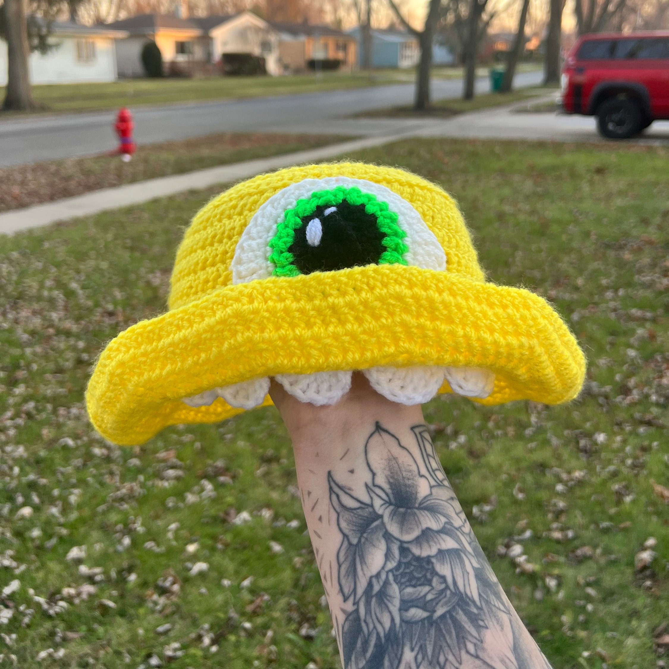 Subtronics Cyclops Army Bucket Hat - Etsy