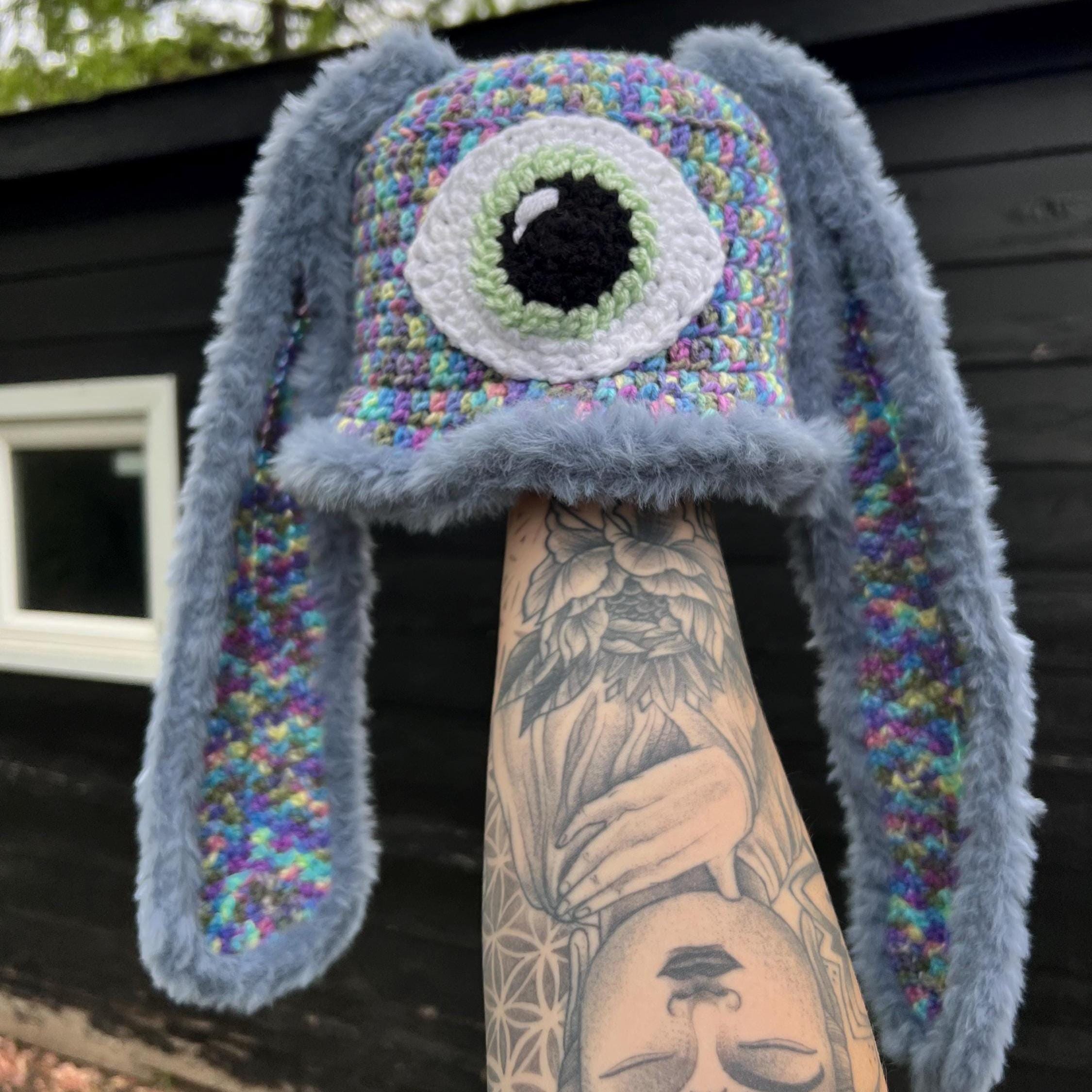 Lunar Lagoon (1 of 1) Fuzzy Bunny Cyclops Bucket Hat