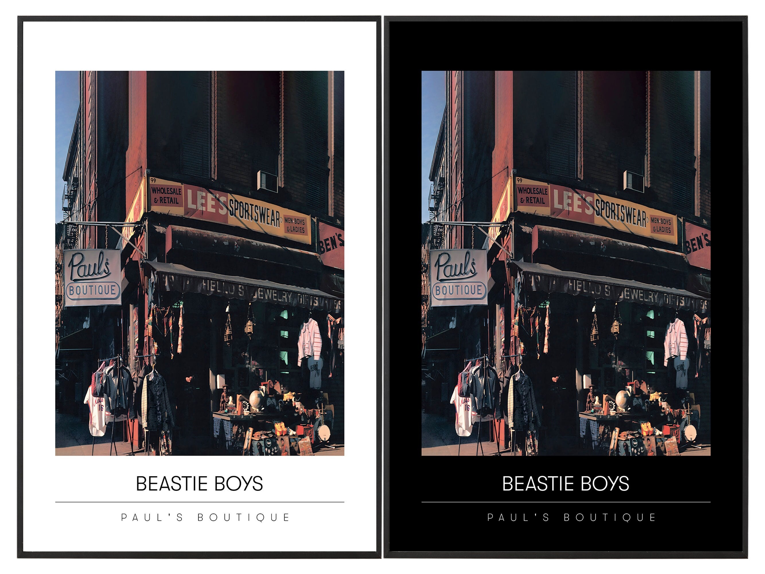 Beastie Boys Poster Paul's Boutique Beastie Boys Print 