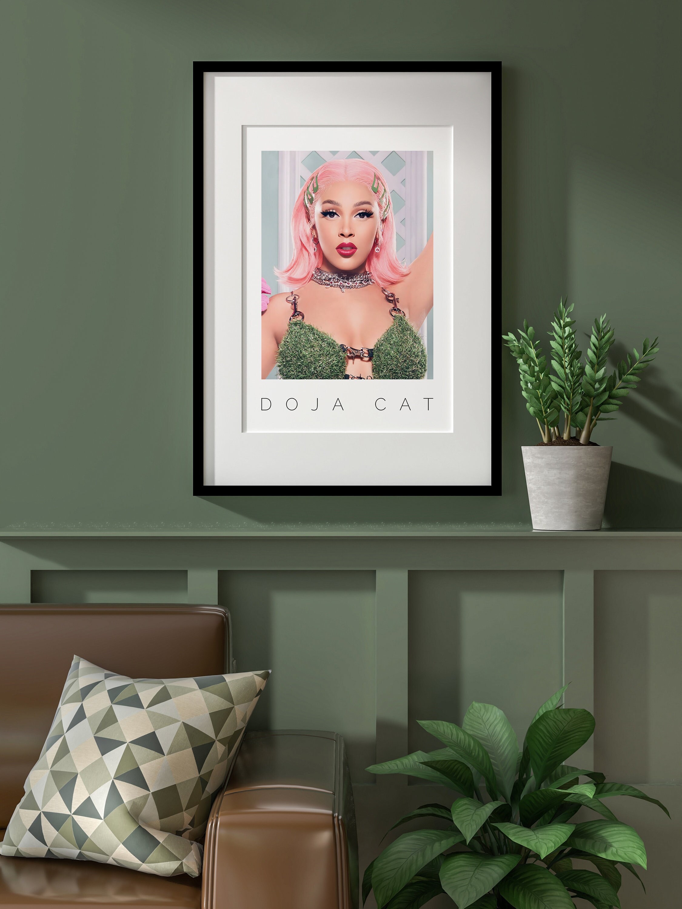 Doja Cat Poster, Doja Cat Wall Art, Rapper Poster, Doja Cat Print