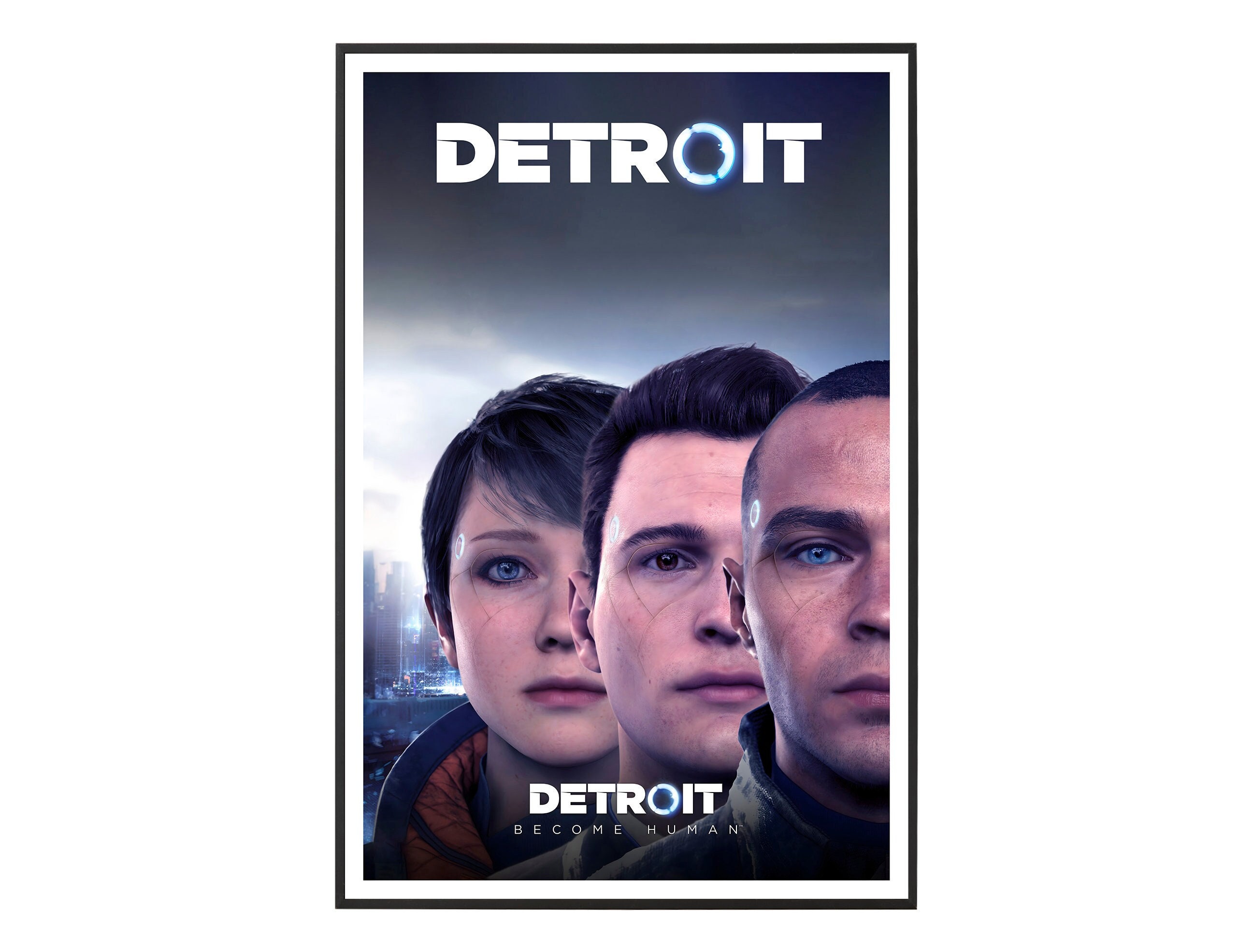 Detroit: Become Human Markus Poster Print Wall Art Decor Fanart videogames