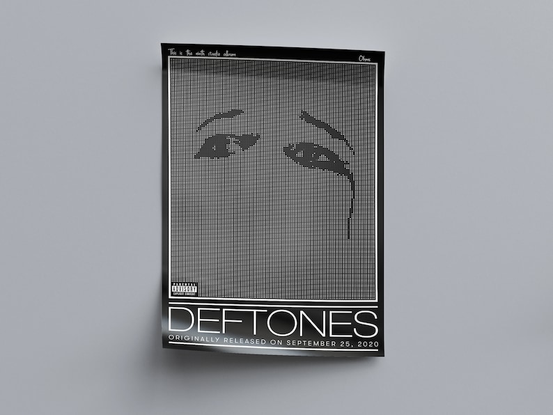 Deftones Poster Ohms Poster Deftones Gift Deftones Print Etsy Deftones Poster Ohms Poster Deftones Gift Deftones Print Etsy
