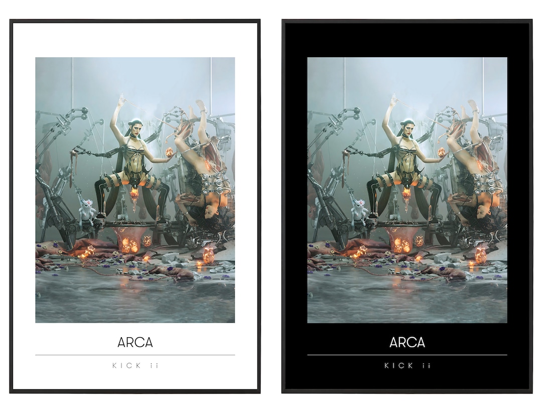 Arca Poster, Kick Ii Poster, Arca Print, Electronic Music Decor Art