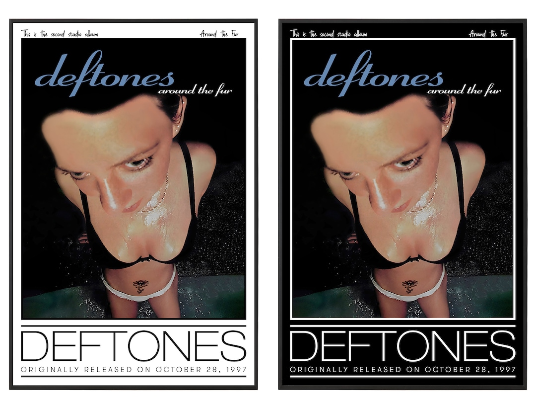 Deftones Poster Around the Fur Poster Deftones Gift Etsy