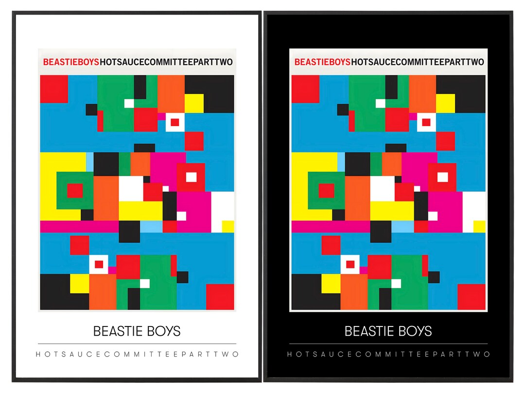 Beastie Boys Poster, Hot Sauce Committee Part Two, Beastie Boys Print