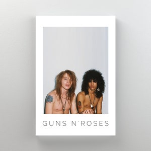 Guns N' Roses Slash reloj de disco de vinilo pintado, Regalo para