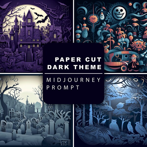 Midjourney Paper Art Etsy