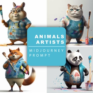 Midjourney Prompt for Animals Artists