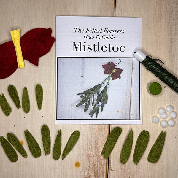 Felt Mistletoe Bundle - DIY Kit