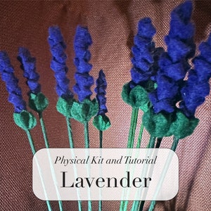 Felt Lavender - DIY Kit of 12+
