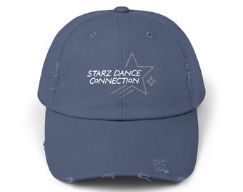 Unisex LOGO Distressed Cap