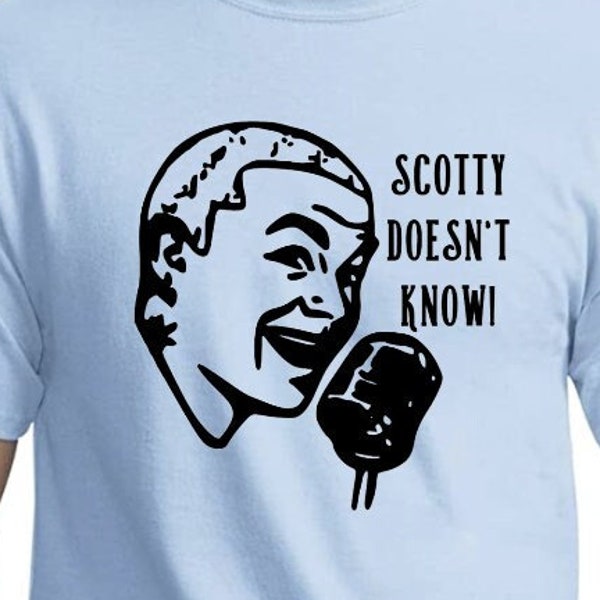 Scotty Doesn't Know Shirt *Eurotrip* Nostalgic Gifts* 2000s Movie Shirts