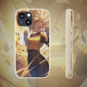 Kawaii Heroine | Stylish iPhone 13 Phone Case | Biodegradable Anime Phonecase, Eco-Friendly Protection | Cute Anime Gift Phone Case