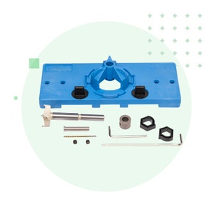 Hinge Drilling Guide, Hinge Jig, Hinge Drilling Jig, Hole Guide for Kitchen Cabinet Doors Hinge