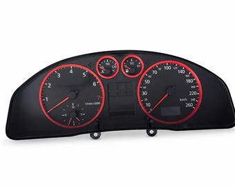 Audi A4/S4/RS4 B5 - Pierścienie wskaźników