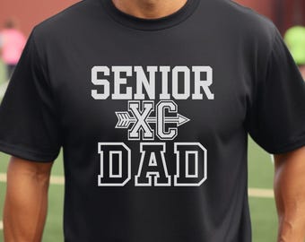 Senior Cross Country Dad Shirt, Dad of a Runner, Proud Pops, Senior Night, Graduation Shirt, Harriers, Senior Sports Dad, XC Competition
