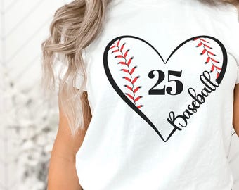 Personalized Baseball Mom Shirt with Kids name, Baseball Tee For Women, Sports Mom Shirt, Mothers Day Gift, Family Baseball Shirt, Custom