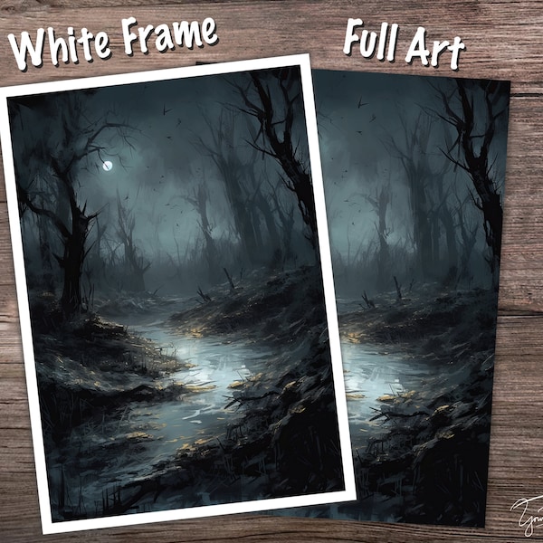 Custom Card Sleeves Mtg Etsy