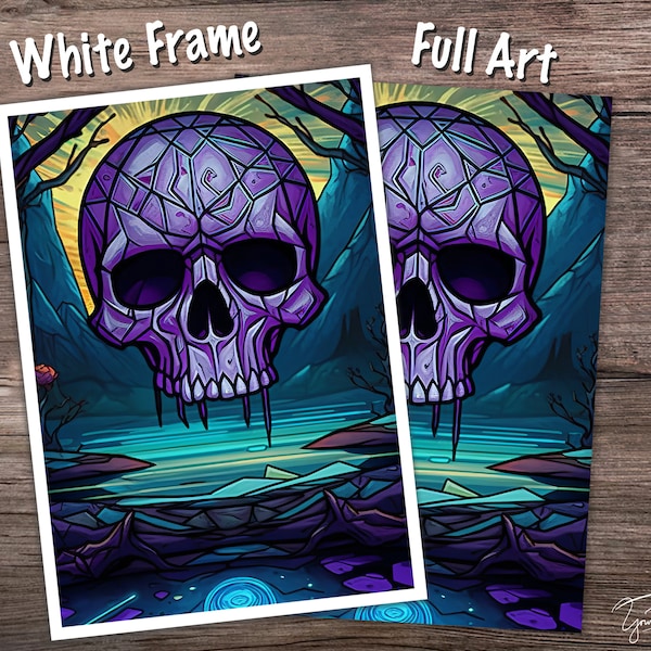 Custom Card Sleeves Mtg Etsy