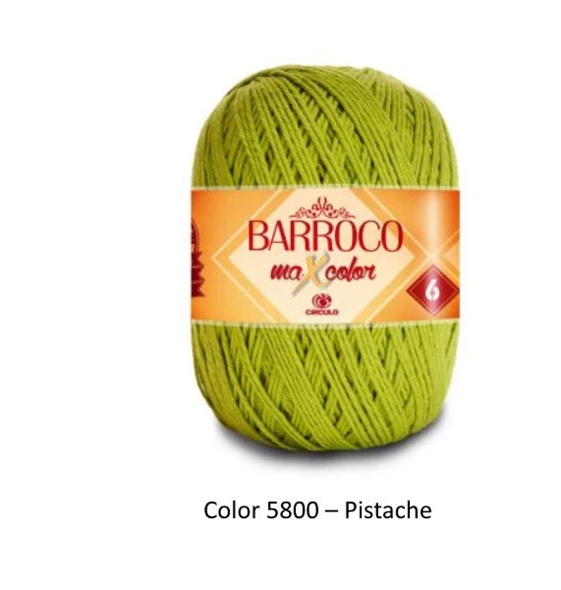 Yarn Circulo Barroco Maxicolor/ Yarn pour crochet/ image 3