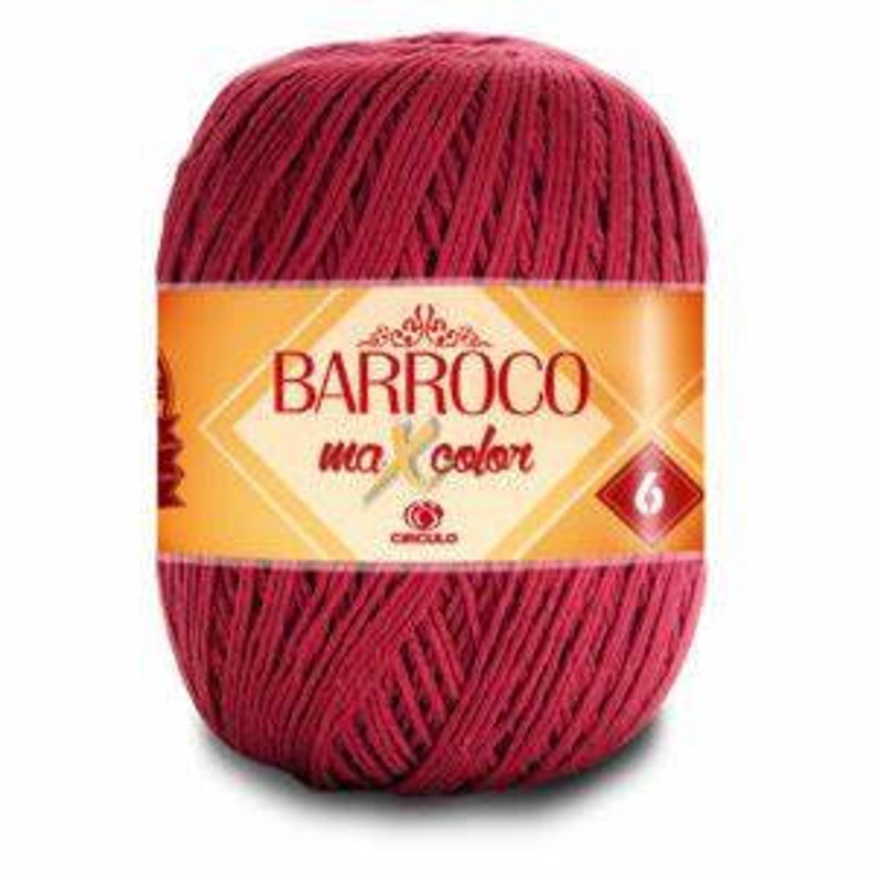 Yarn Circulo Barroco Maxicolor/ Yarn pour crochet/ image 10