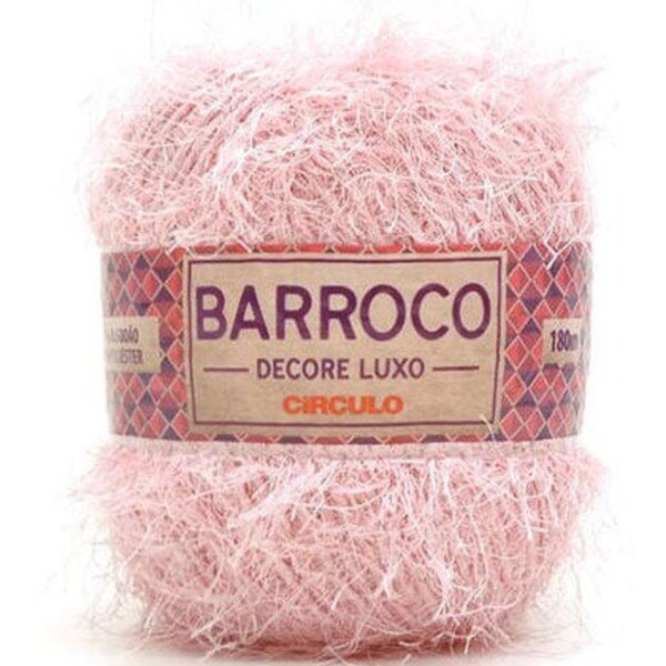 Circulo Barroco Decore LuxolFil crochet polyester et cotonl fil crochet poils allongés