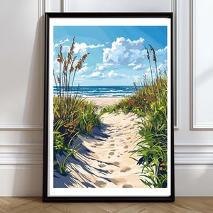 Myrtle Beach Poster Myrtle Beach Wall Art Myrtle Wall Art South Carolina Home Decor