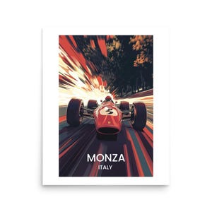 Monza Grand Prix 1931 Vintage Racing Poster - New Zealand